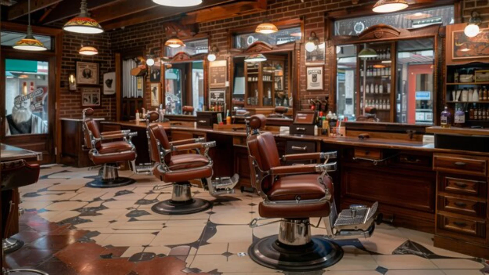 Northside Cuts interior — clean and welcoming Birmingham barbershop