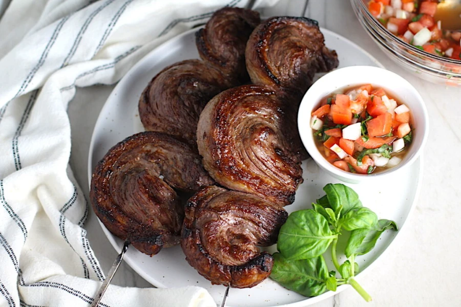 Sabor Events plated fine dining — Brazilian beef tenderloin