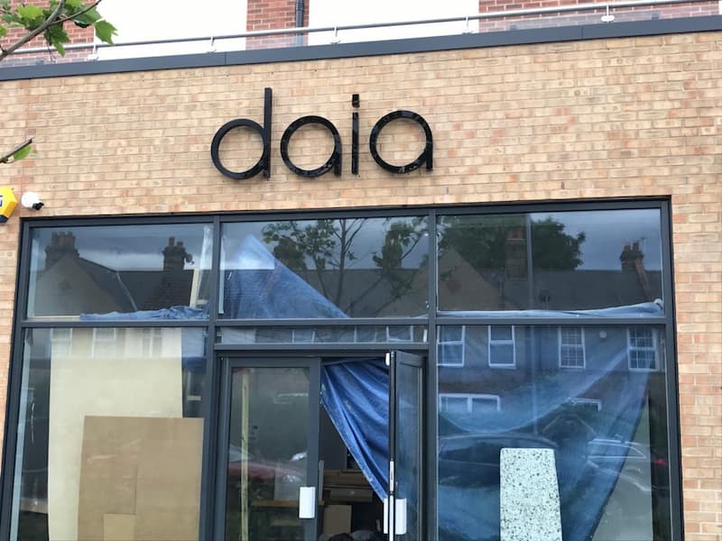 Signs and printing installation by Crewative — project 6