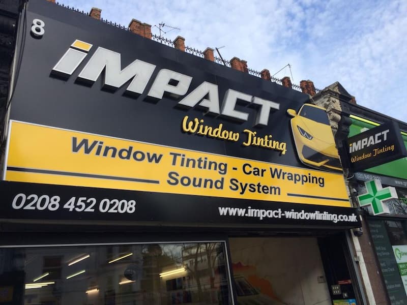 Signs and printing installation by Crewative — project 8