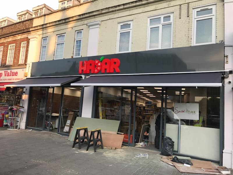 Signs and printing installation by Crewative — project 13